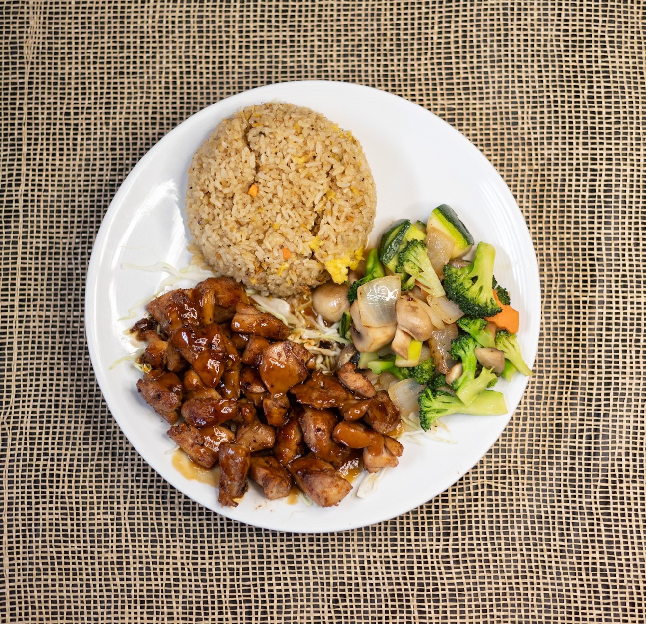 Hibachi chicken dinner at Sake Café Pensacola