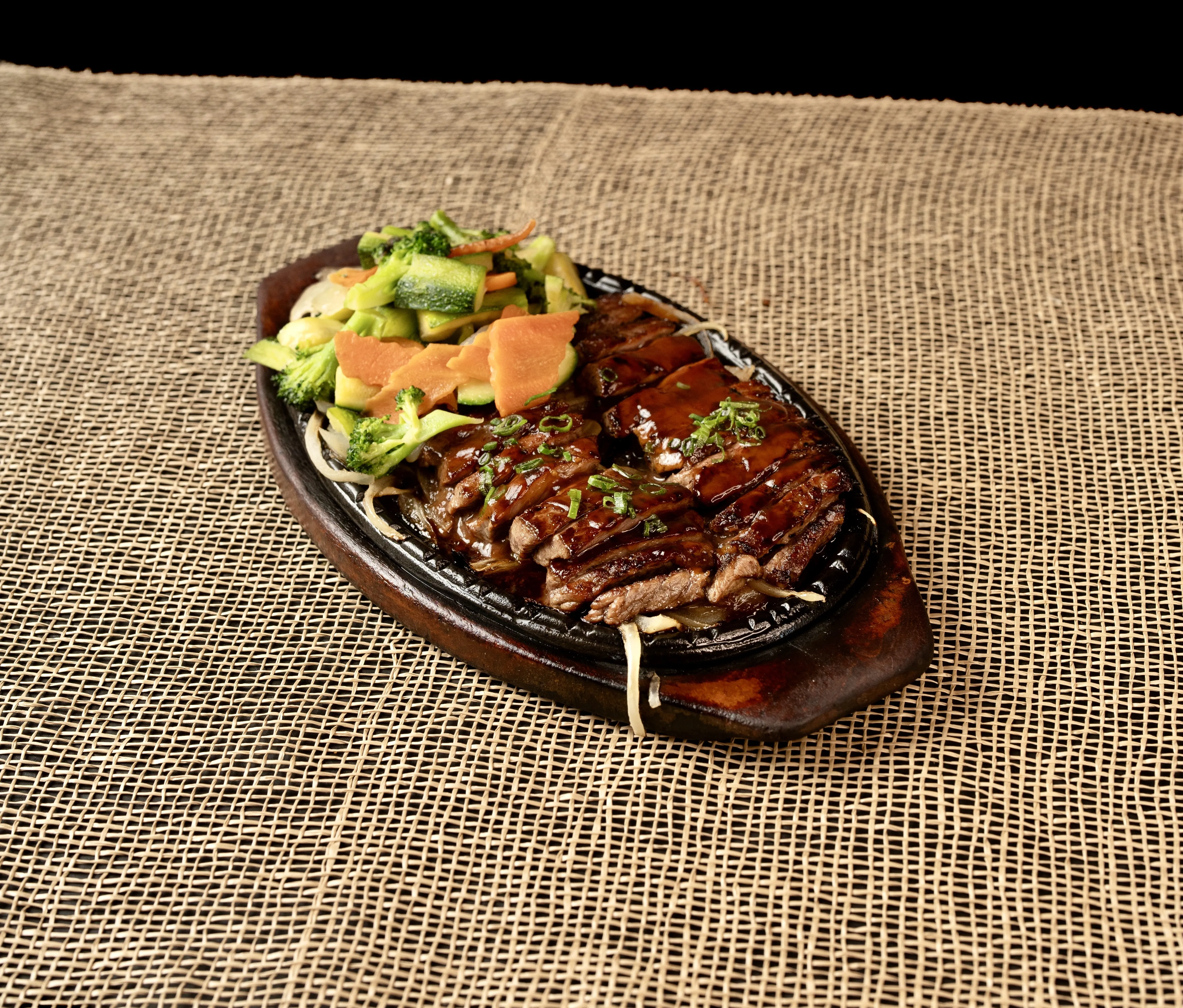 Hibachi steak dinner at Sake Café Pensacola