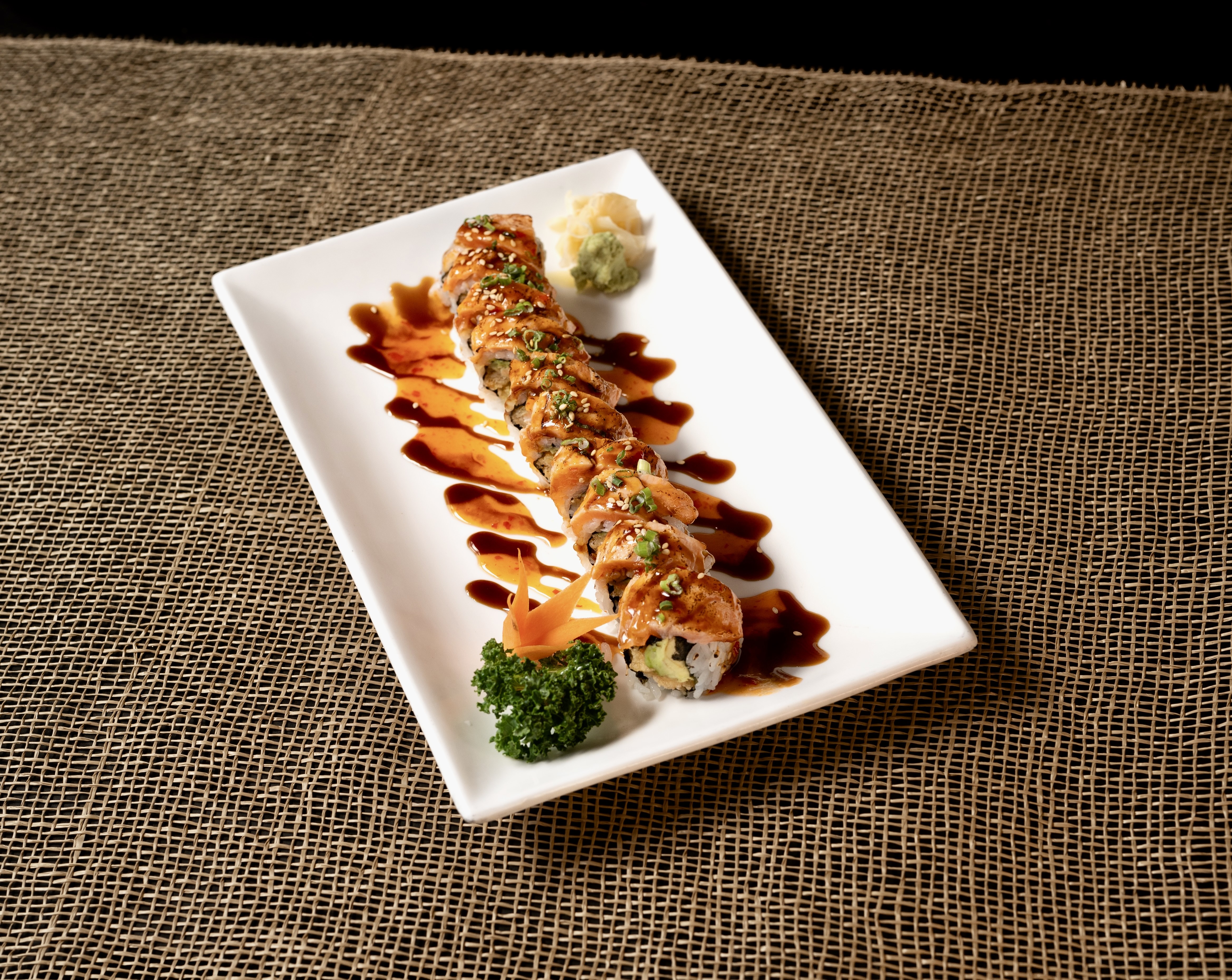 Golden Point roll at Sake Café Pensacola