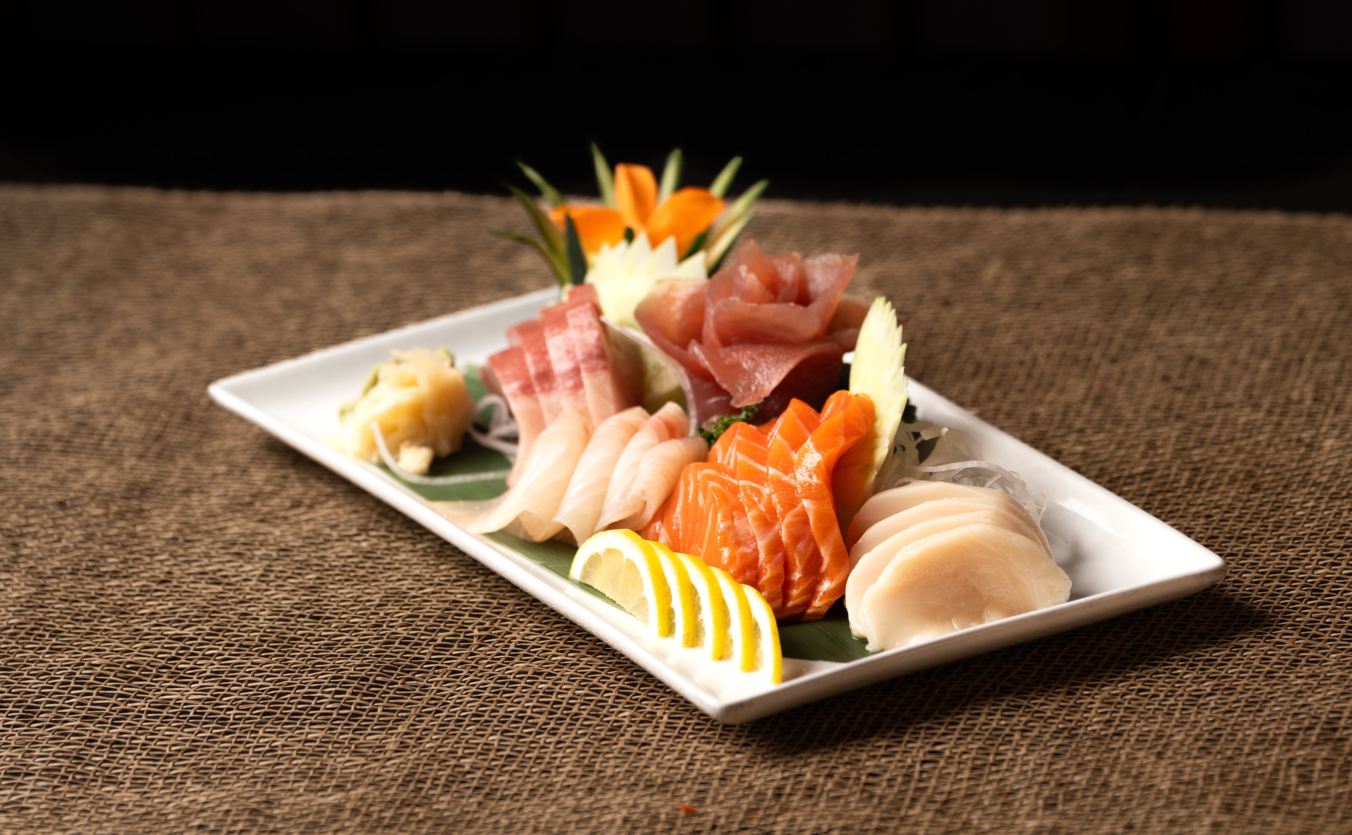 Sashimi Deluxe at Sake Café Pensacola