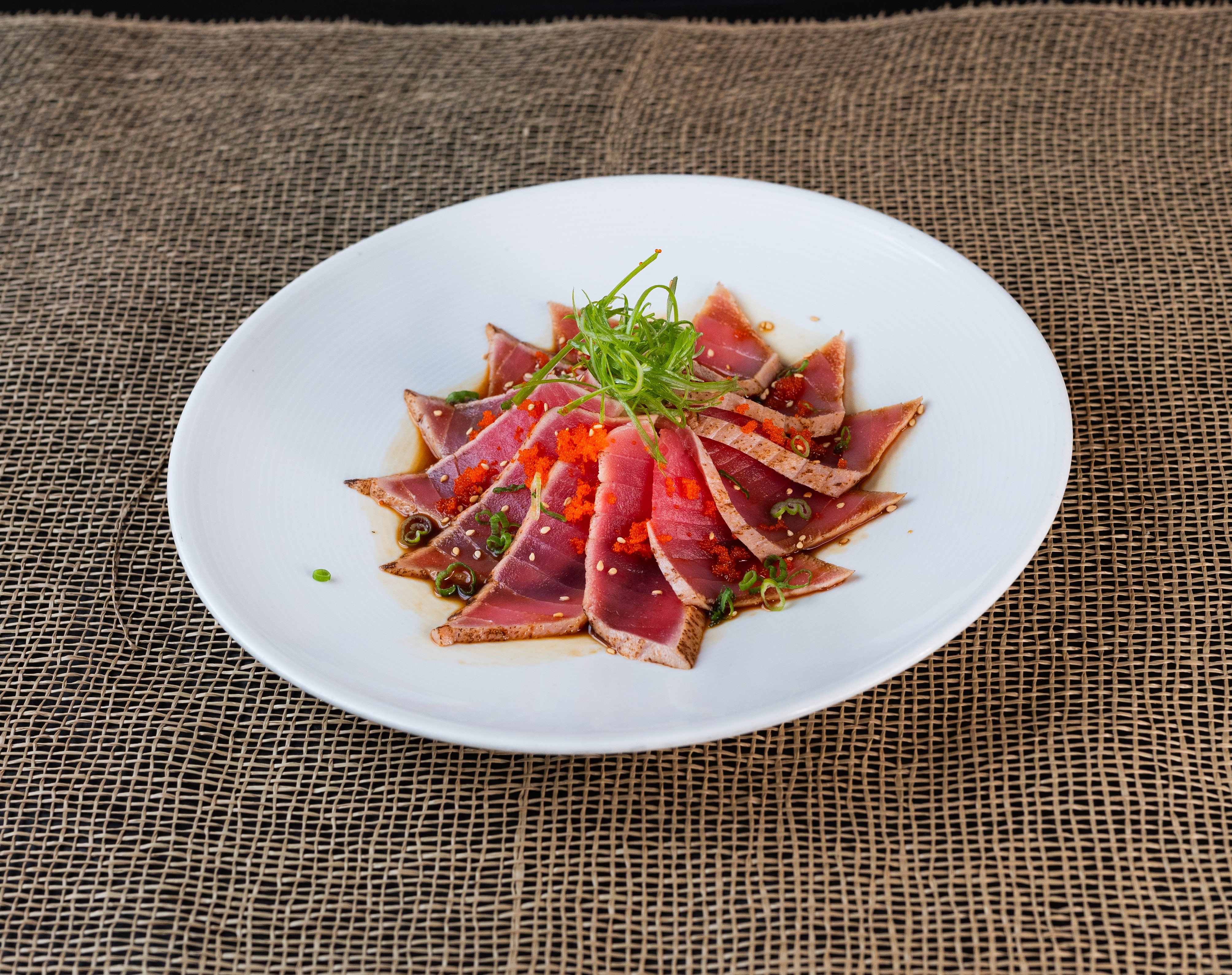 Tuna Tataki at Sake Café Pensacola